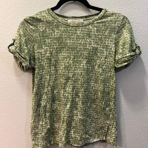 Green Michael Kors shirt